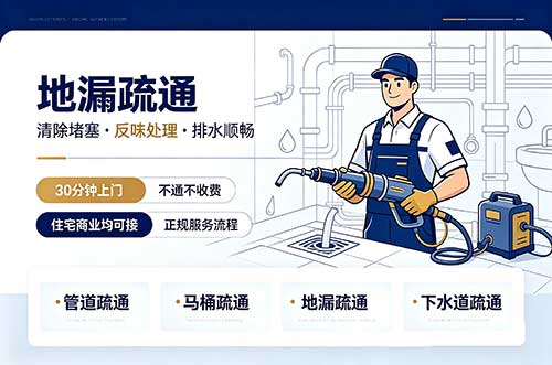 温州地漏疏通